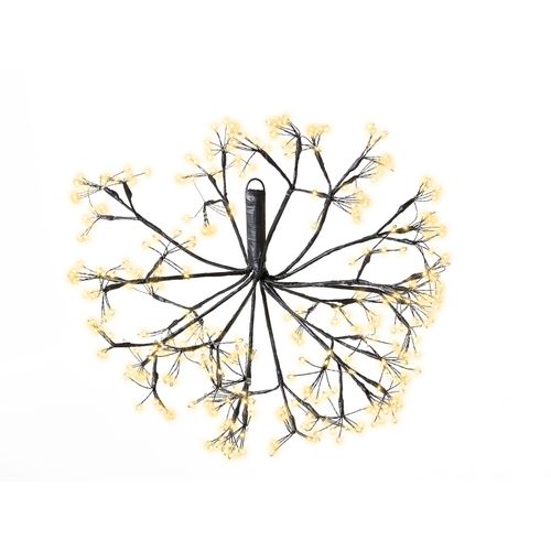 Lot De 2 Décorations Suspendues LED Racksta Gui 30/25 Cm Noir