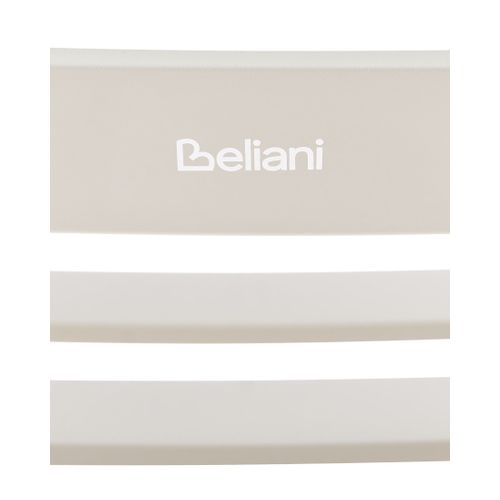 Fauteuil à Bascule De Jardin Turi Métal Blanc Cassé