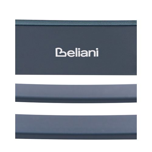 Fauteuil à Bascule De Jardin Turi Métal Noir