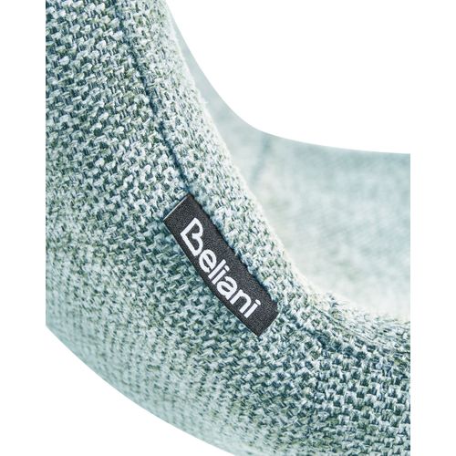 Lot De 4 Chaises De Salle à Manger Caldwell Tissu Vert Menthe