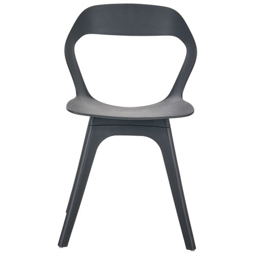 Lot De 4 Chaises De Jardin Lachania Noir