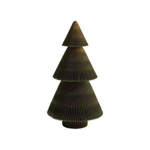 Lot De 2 Décorations De Noël Vefsna Arbre De Noël 90/122 Cm Beige/vert