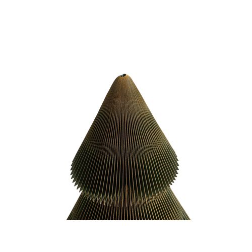 Lot De 2 Décorations De Noël Vefsna Arbre De Noël 90/122 Cm Beige/vert