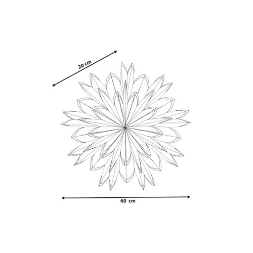 Décoration De Noël Svedan Étoile 60 Cm Blanc Cassé