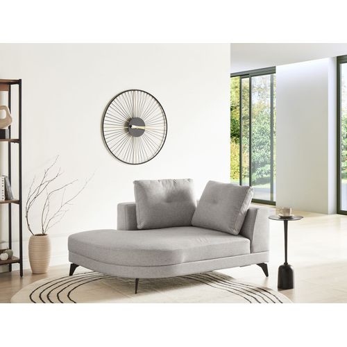 Chaise Longue Marum Lin Synthétique Gris