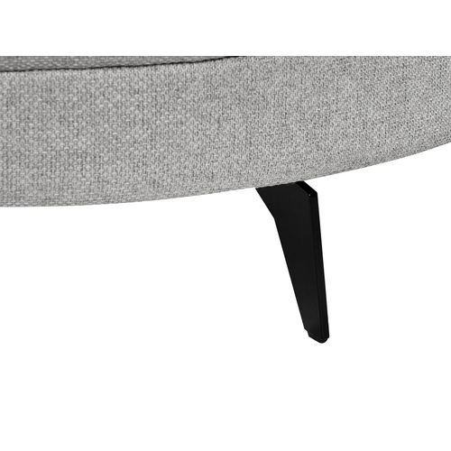 Chaise Longue Marum Lin Synthétique Gris