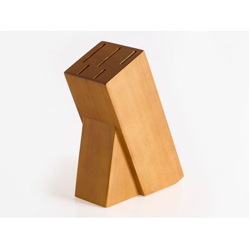 Lot De 5 Couteaux Dans Un Bloc Tochigi Marron