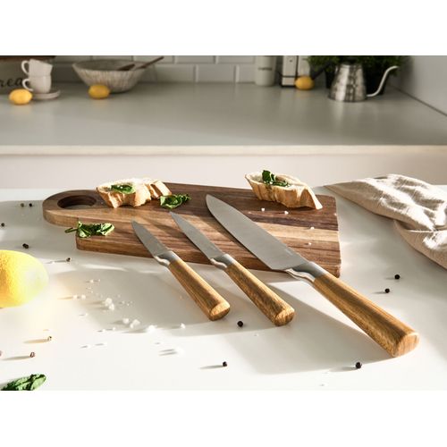 Lot De 3 Couteaux Tochigi Marron