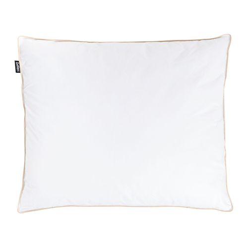 Oreiller à 3 Compartiments Etna Haut De Plumes De Canard 50 X 60 Cm Blanc