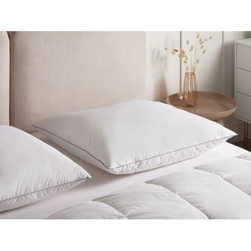 Oreiller à 3 Compartiments Teide Haut De Plumes De Canard 80 X 80 Cm Blanc