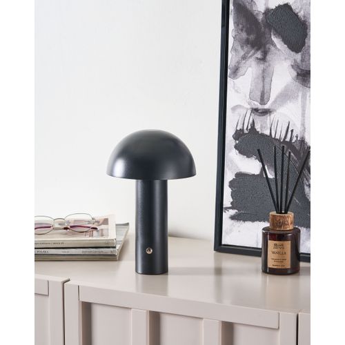 Lampe De Table LED Sans Fil Bojo Avec Variateur Métal Noir