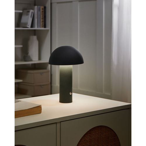 Lampe De Table LED Sans Fil Bojo Avec Variateur Métal Vert Foncé