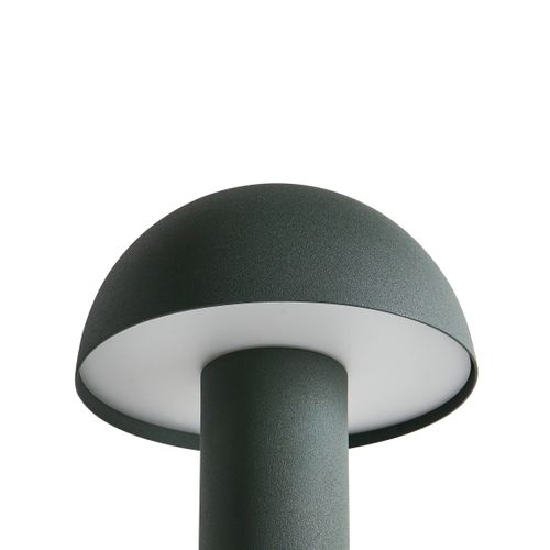 Lampe De Table LED Sans Fil Bojo Avec Variateur Métal Vert Foncé