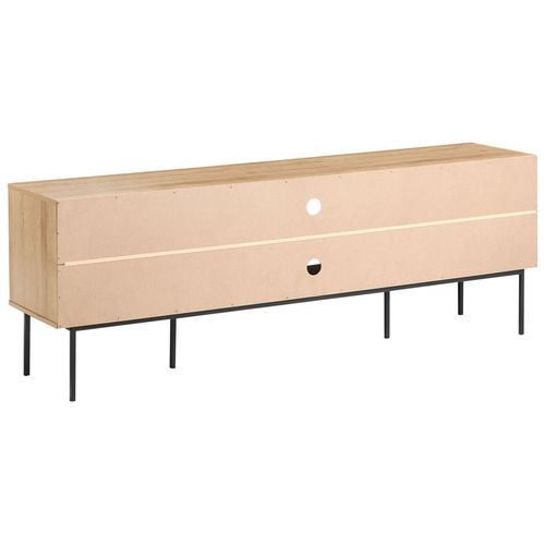 Meuble TV Pasco Rotin Marron Clair