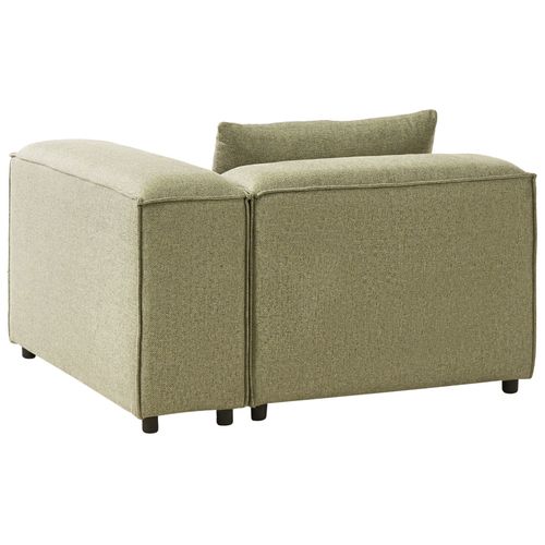 Module D'angle Brande Tissu Vert Clair Symétrique