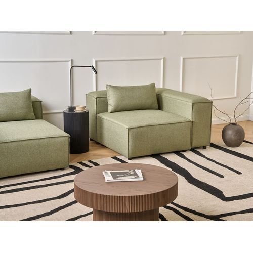 Module D'angle Brande Tissu Vert Clair Symétrique