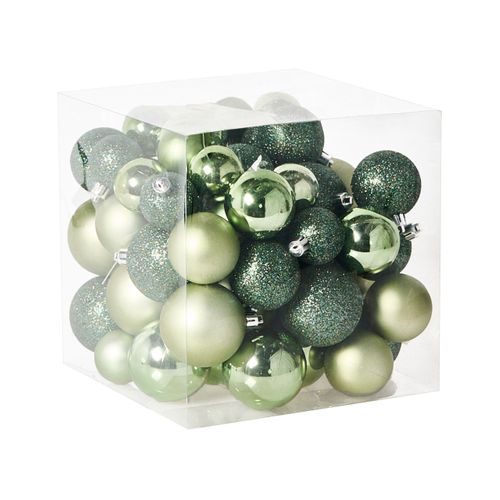 Lot De 60 Boules Tyin Vert