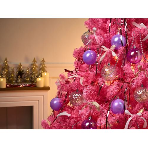 Lot De 24 Boules Asnen Violet