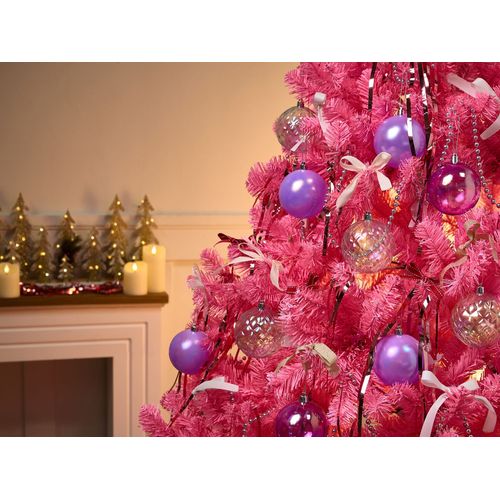 Lot De 24 Boules Asnen Violet