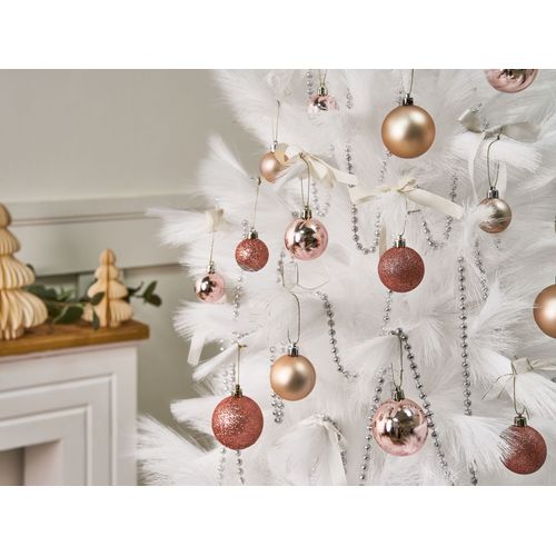 Lot De 60 Boules Tyin Rose