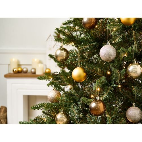 Lot De 48 Boules Kolima Doré