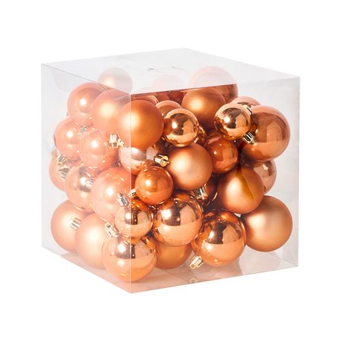 Lot De 60 Boules Lovatnet Cuivré