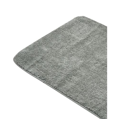 Tapis De Bain Urlana Gris 60 X 90 Cm Microfibre