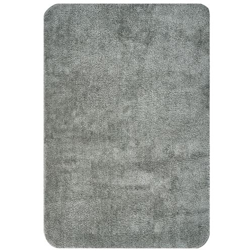 Tapis De Bain Urlana Gris 60 X 90 Cm Microfibre