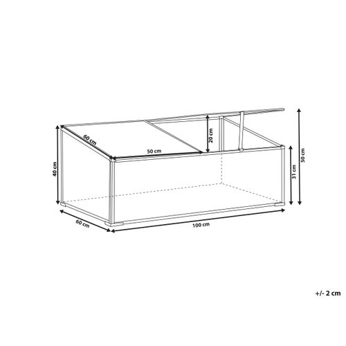 Serre De Jardin Serifos Argenté 60 Cm