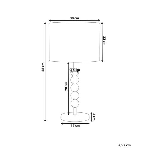 Lampe à Poser Loky Métal Laiton