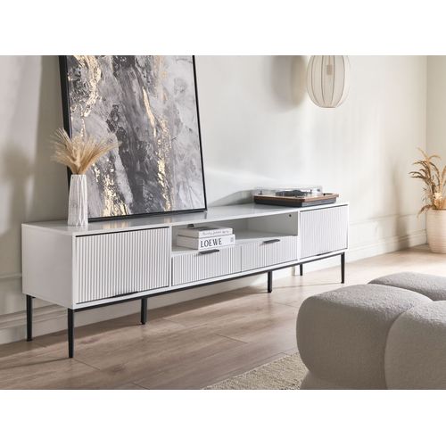 Meuble TV LEDuc Blanc