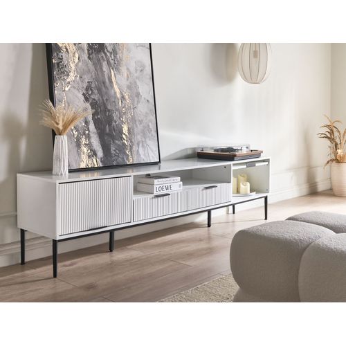 Meuble TV LEDuc Blanc