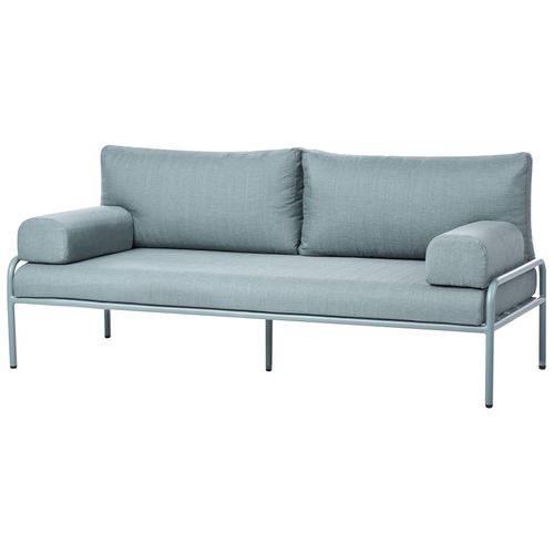 Canapé De Jardin 2 Places Solofra Métal Vert Menthe