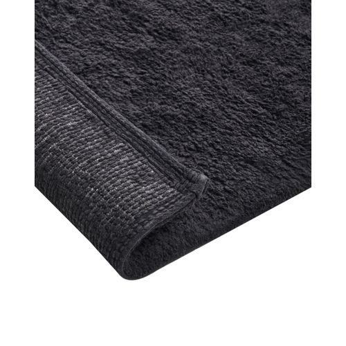 Tapis De Bain Goela Noir 60 X 90 Cm Coton