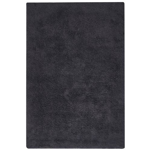 Tapis De Bain Goela Noir 60 X 90 Cm Coton