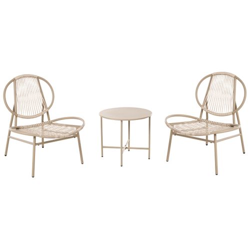 Ensemble Pour Bistro Ovaro Beige