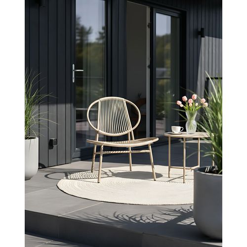 Chaise De Jardin Ovaro Beige