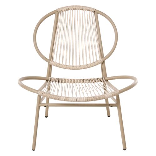 Chaise De Jardin Ovaro Beige