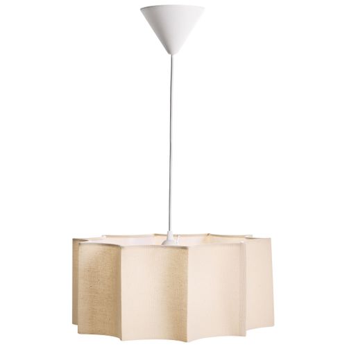 Lampe Suspension Luenha Métal Beige
