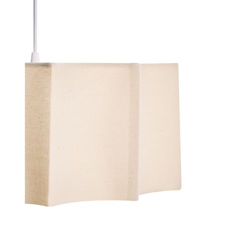 Lampe Suspension Luenha Métal Beige