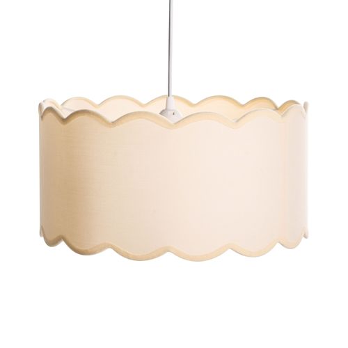 Lampe Suspension Gairezi Métal Blanc/beige