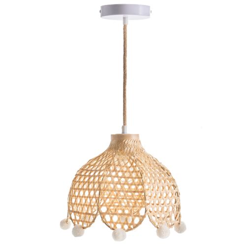 Lampe Suspension Manyame Rotin Naturel