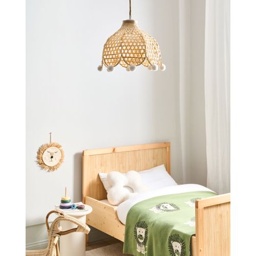 Lampe Suspension Manyame Rotin Naturel