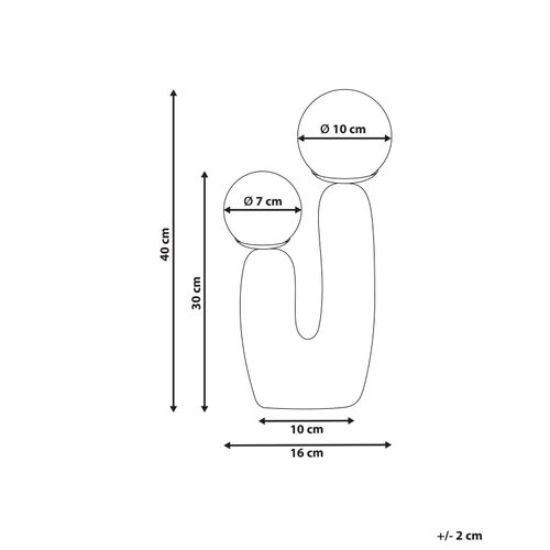 Lampe à Poser Tulun Beige