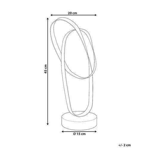 Accessoire Décoratif Milton Métal Doré