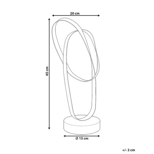 Accessoire Décoratif Milton Métal Doré