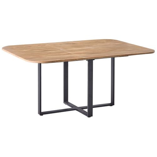 Table De Salle à Manger Extensible Cooper Marron 120/160 Cm 120 Cm