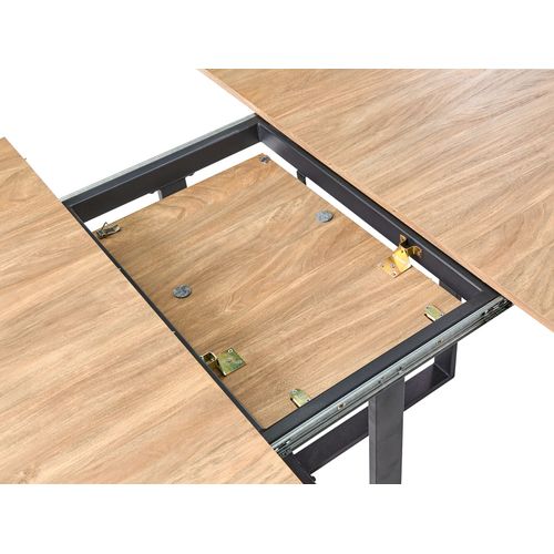 Table De Salle à Manger Extensible Cooper Marron 120/160 Cm 120 Cm