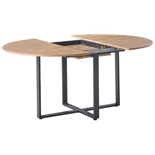Table De Repas Alexandrina Marron 120/160 Cm 120 Cm