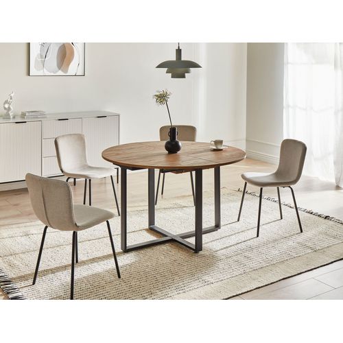 Table De Repas Alexandrina Marron 120/160 Cm 120 Cm